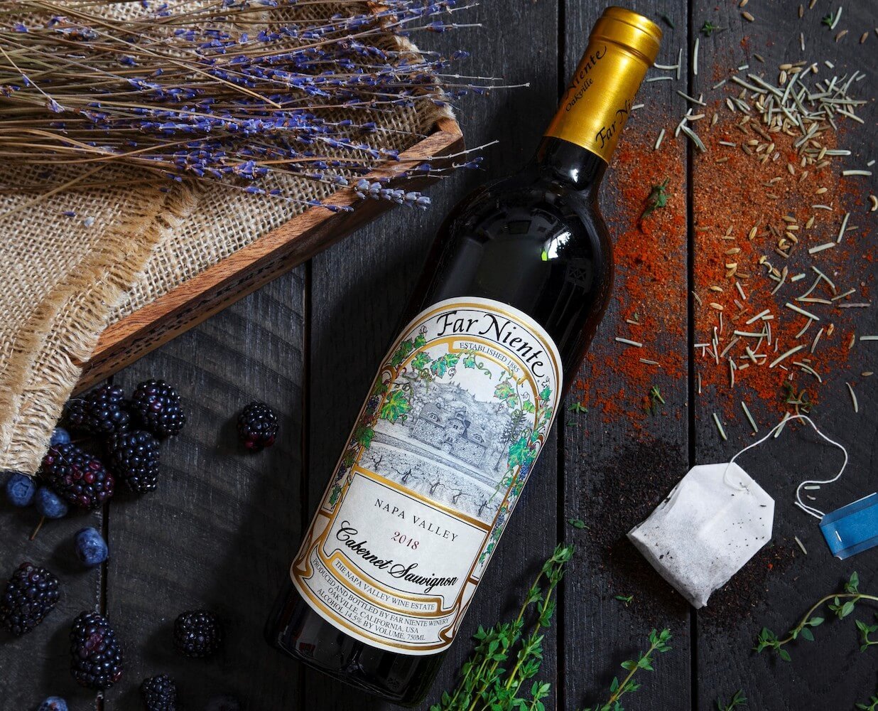 "Sublime Napa Cabs for the Wine Lover On Your List" - Upscale Living